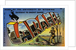 Greeting Card from Wyoming by Anonymous