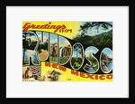 Greeting Card from New Mexico by Anonymous