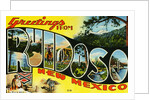 Greeting Card from New Mexico by Anonymous