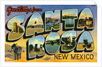 Greeting Card from New Mexico by Anonymous