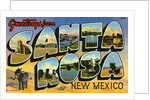 Greeting Card from New Mexico by Anonymous