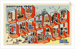 Greeting Card from Old Orchard Beach by Anonymous