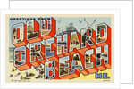 Greeting Card from Old Orchard Beach by Anonymous