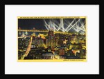 Searchlight Display in San Francisco Bay by Anonymous