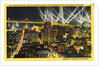 Searchlight Display in San Francisco Bay by Anonymous