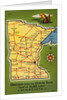 Minnesota State Map by Anonymous