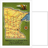 Minnesota State Map by Anonymous