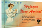 Card Welcoming a Newborn by Anonymous