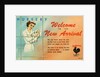 Card Welcoming a Newborn by Anonymous
