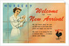 Card Welcoming a Newborn by Anonymous