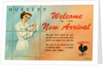 Card Welcoming a Newborn by Anonymous