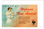 Card Welcoming a Newborn by Anonymous