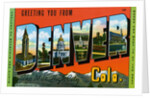 Greeting Card from Denver by Anonymous