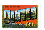 Greeting Card from Denver by Anonymous