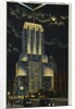 Postcard of Palmolive Building at Night by Anonymous