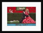 Postcard of Couple Embracing by Anonymous