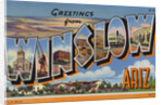 Postcard of Winslow, Arizona by Anonymous