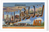 Postcard of Winslow, Arizona by Anonymous