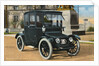 Postcard of Early Electric Automobile by Anonymous
