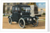 Postcard of Early Electric Automobile by Anonymous