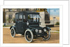 Postcard of Early Electric Automobile by Anonymous