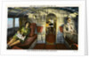 Interior View of a Huge Floatplane Postcard by Anonymous