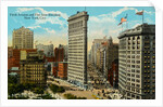 Postcard of Fifth Avenue and Flat Iron Building by Anonymous