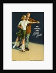 For Health's Sake, Roller Skate Postcard by Anonymous