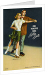 For Health's Sake, Roller Skate Postcard by Anonymous