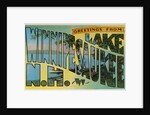 Postcard of Lake Winnipesaukee, New Hampshire by Anonymous