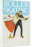 Postcard of Couple Roller Skating by Anonymous