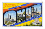 Postcard of Greetings from Ohio by Anonymous