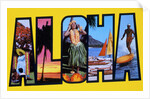 Postcard of Aloha Greetings by Anonymous
