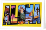 Postcard of Aloha Greetings by Anonymous