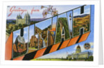 Postcard of Greetings from Utah by Anonymous
