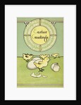 Easter Greetings Postcard with Chicks by Anonymous