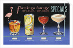 Flamingo Lounge Specials Menu and Drinks Card by Anonymous