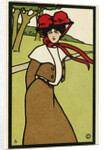 Modern Art: Springtime Postcard by Anonymous