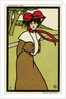 Modern Art: Springtime Postcard by Anonymous