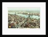 Brooklyn and Manhattan Bridges, New York Postcard by Anonymous