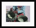 Tarahumaran Woman Weaving a Basket by Anonymous