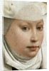 Detail of Portrait of a Young Woman by Rogier van der Weyden