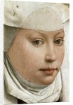 Detail of Portrait of a Young Woman by Rogier van der Weyden