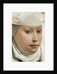 Detail of Portrait of a Young Woman by Rogier van der Weyden