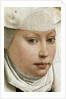 Detail of Portrait of a Young Woman by Rogier van der Weyden