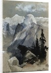 South Dome Yosemite by Thomas Moran