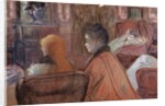 In the Salon by Henri de Toulouse-Lautrec