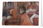 In the Salon by Henri de Toulouse-Lautrec