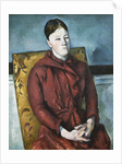 Madame Cezanne in a Yellow Armchair by Paul Cezanne