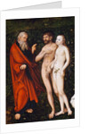 Detail of Garden of Eden by Lucas Cranach the Elder